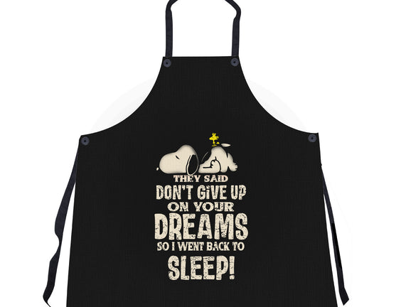 Don't Give Up On Your Dreams