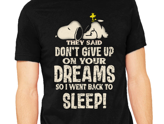 Don't Give Up On Your Dreams