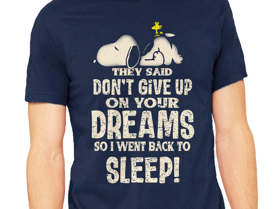 Don't Give Up On Your Dreams