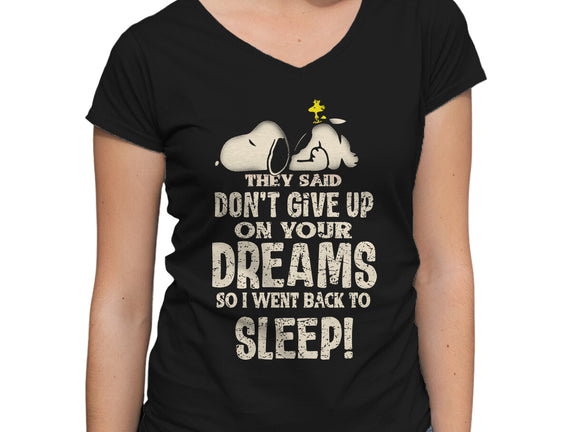 Don't Give Up On Your Dreams