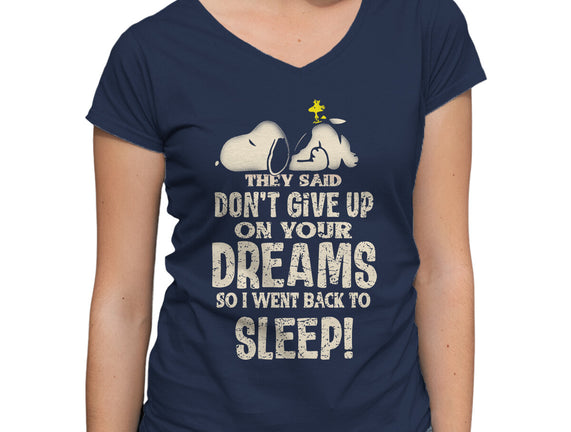 Don't Give Up On Your Dreams