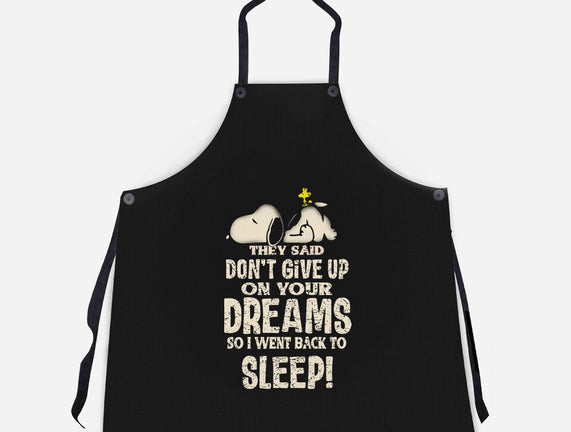 Don't Give Up On Your Dreams