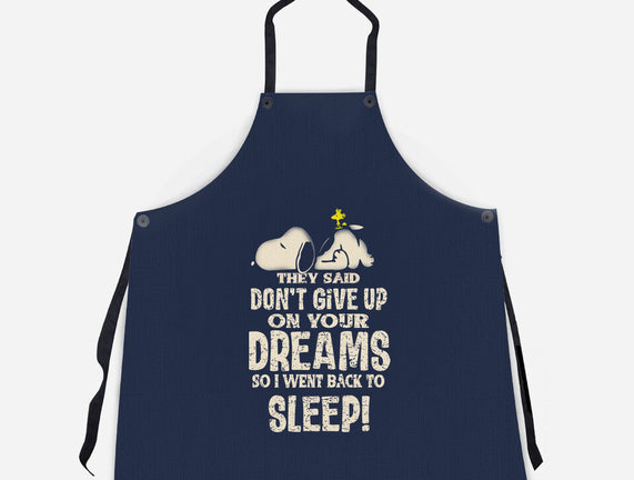 Don't Give Up On Your Dreams