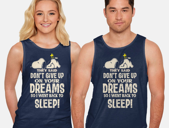 Don't Give Up On Your Dreams