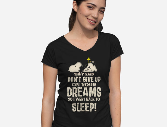 Don't Give Up On Your Dreams