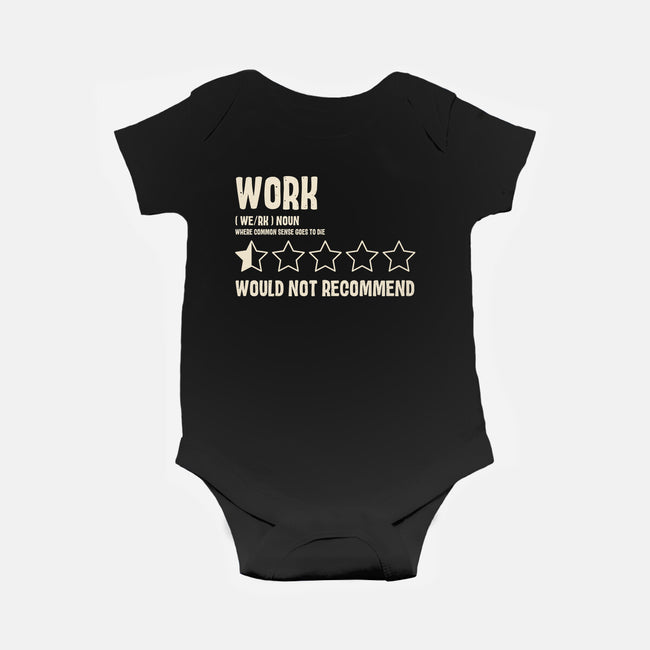 Would Not Reccomend-Baby-Basic-Onesie-turborat14