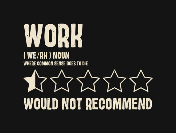 Would Not Reccomend