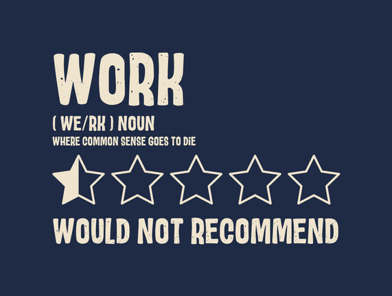 Would Not Reccomend