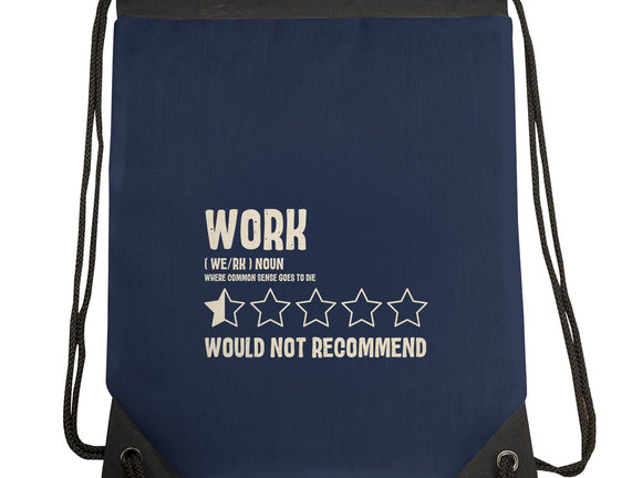 Would Not Reccomend
