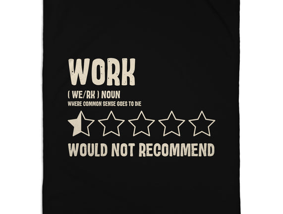 Would Not Reccomend