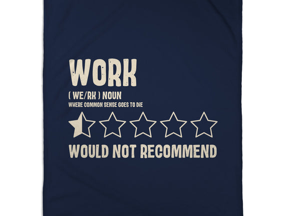 Would Not Reccomend
