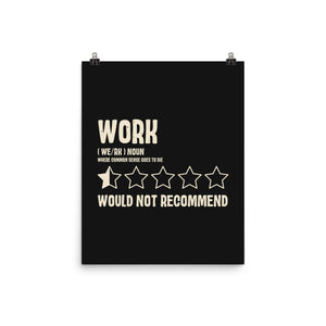 Would Not Reccomend