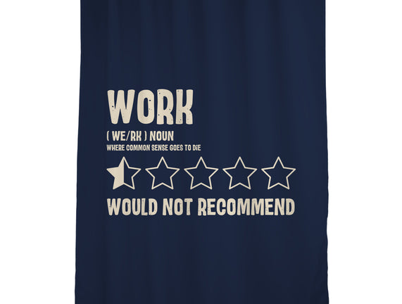Would Not Reccomend