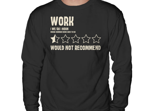 Would Not Reccomend