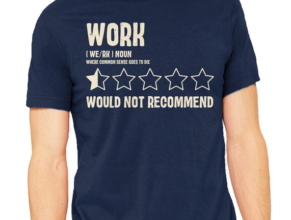 Would Not Reccomend