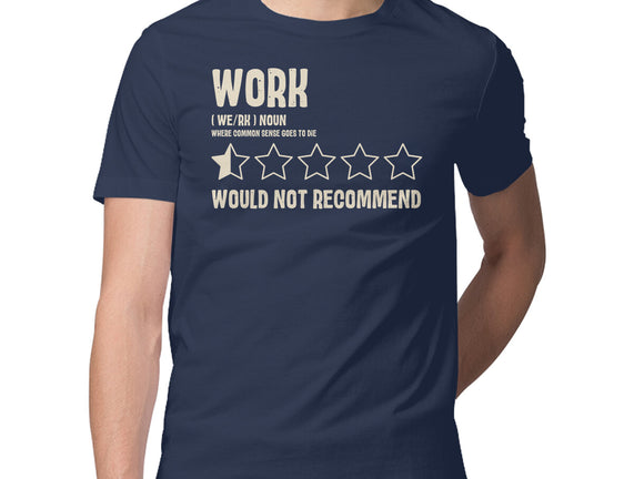 Would Not Reccomend