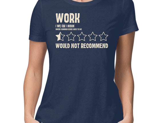 Would Not Reccomend