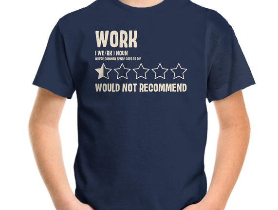 Would Not Reccomend