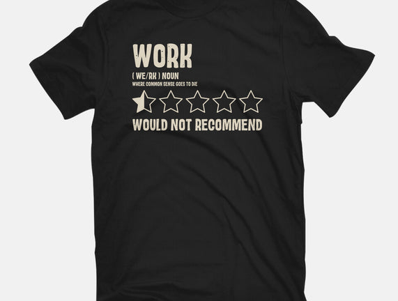 Would Not Reccomend