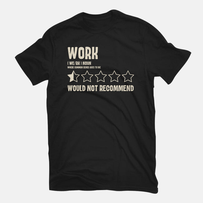 Would Not Reccomend-Unisex-Basic-Tee-turborat14