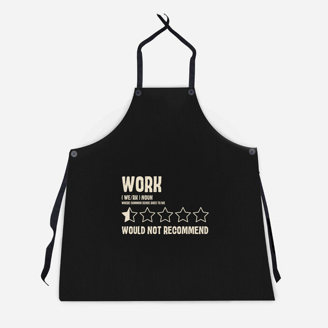 Would Not Reccomend-Unisex-Kitchen-Apron-turborat14