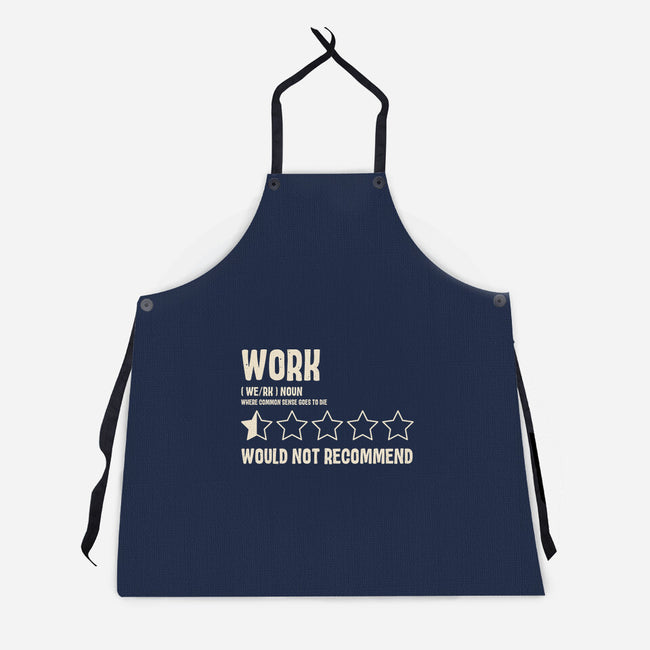 Would Not Reccomend-Unisex-Kitchen-Apron-turborat14
