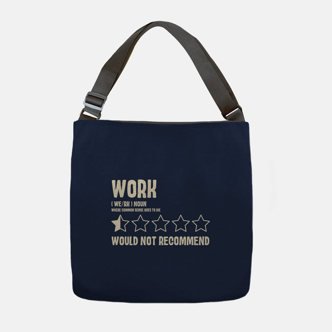 Would Not Reccomend-None-Adjustable Tote-Bag-turborat14