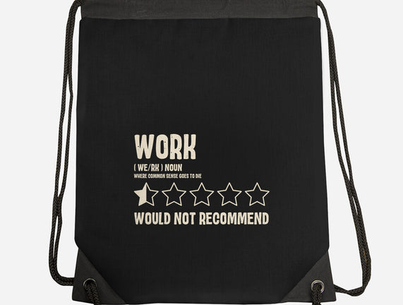 Would Not Reccomend