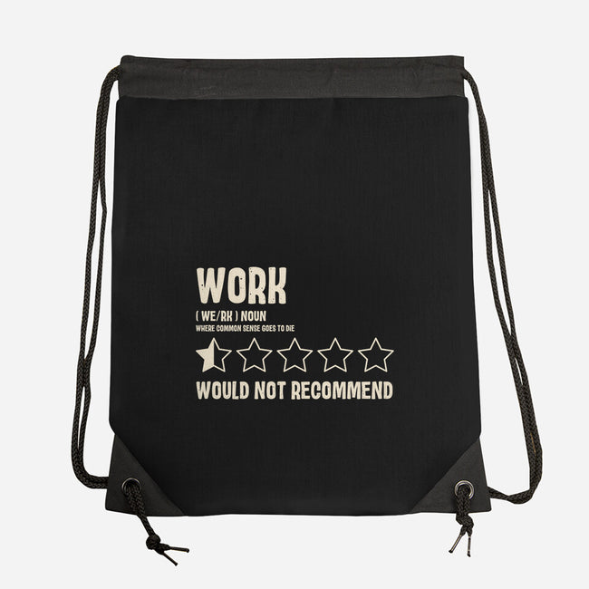 Would Not Reccomend-None-Drawstring-Bag-turborat14