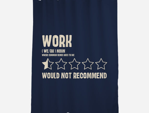 Would Not Reccomend