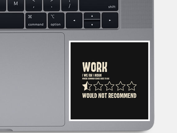Would Not Reccomend