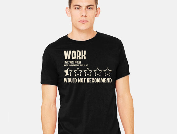 Would Not Reccomend