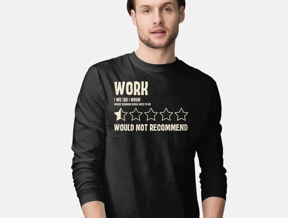 Would Not Reccomend