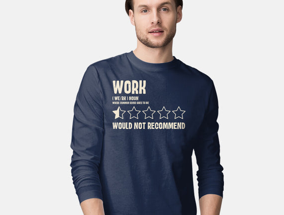 Would Not Reccomend