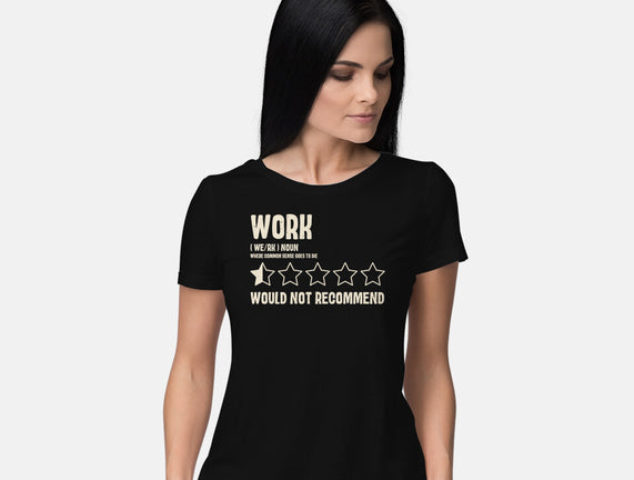 Would Not Reccomend