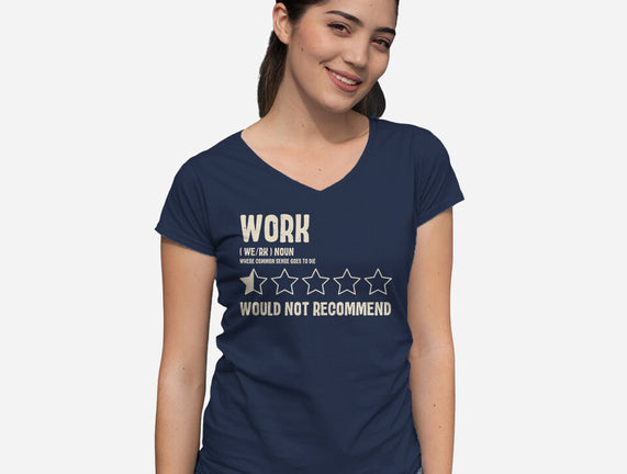 Would Not Reccomend