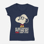 Basic Job-Womens-V-Neck-Tee-turborat14