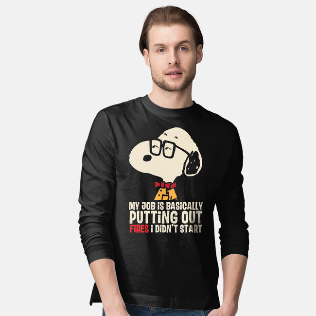 Basic Job-Mens-Long Sleeved-Tee-turborat14