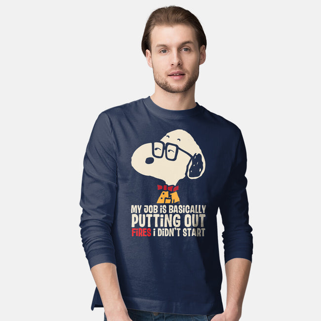 Basic Job-Mens-Long Sleeved-Tee-turborat14