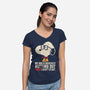 Basic Job-Womens-V-Neck-Tee-turborat14