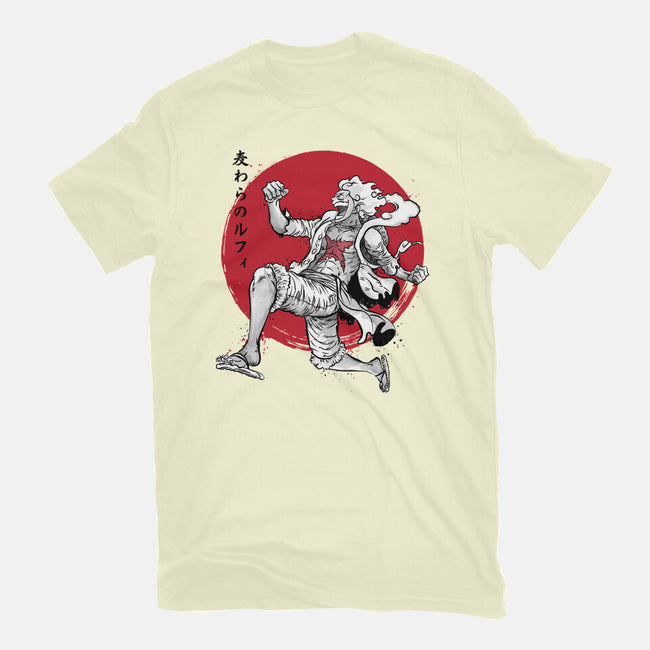 The Awakening Of Sun God Sumi-e-Mens-Basic-Tee-DrMonekers