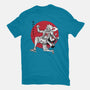 The Awakening Of Sun God Sumi-e-Womens-Basic-Tee-DrMonekers