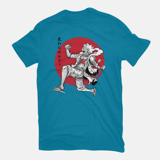 The Awakening Of Sun God Sumi-e-Unisex-Basic-Tee-DrMonekers