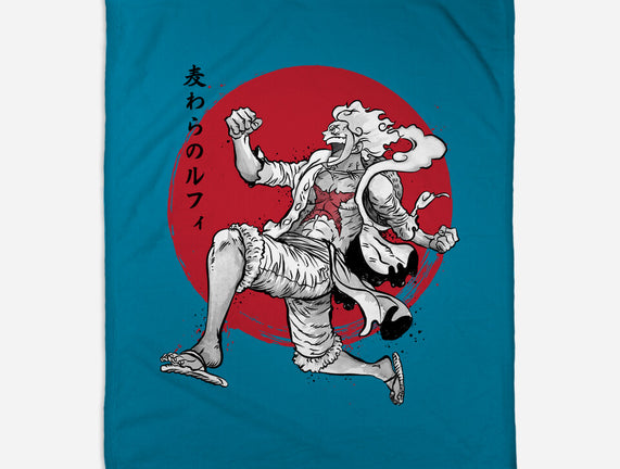 The Awakening Of Sun God Sumi-e