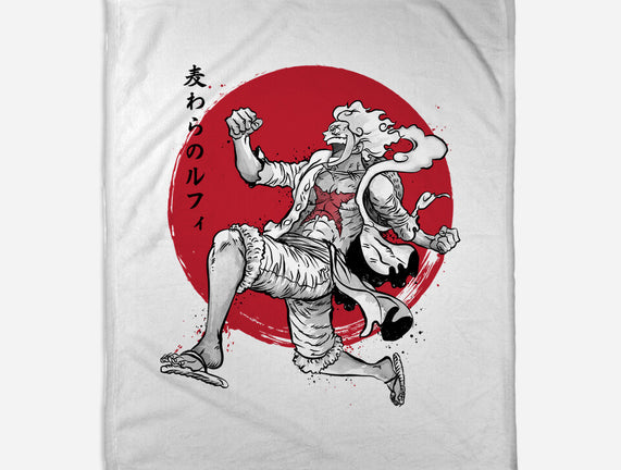 The Awakening Of Sun God Sumi-e