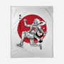 The Awakening Of Sun God Sumi-e-None-Fleece-Blanket-DrMonekers
