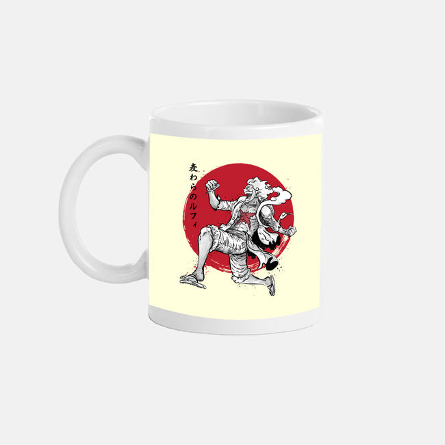 The Awakening Of Sun God Sumi-e-None-Mug-Drinkware-DrMonekers
