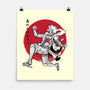 The Awakening Of Sun God Sumi-e-None-Matte-Poster-DrMonekers