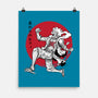 The Awakening Of Sun God Sumi-e-None-Matte-Poster-DrMonekers