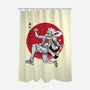 The Awakening Of Sun God Sumi-e-None-Polyester-Shower Curtain-DrMonekers